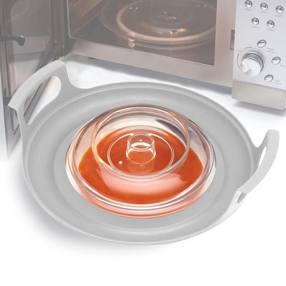 Home Cooking Supplies - ถาดไมโครเวฟป้องกันการเสียรูปทรงใหม่ อุปกรณ์ทำอาหารในบ้าน ทำความสะอาดง่าย ใช้สำหรับชามและที่วางนึ่งอาหาร PP