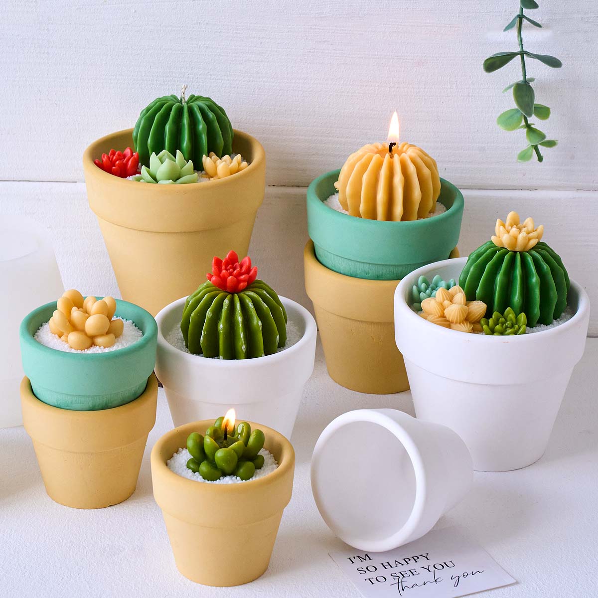 Tagine Clay Pot - แม่พิมพ์ซิลิโคนรูปทรงกระถางเทียน 3 มิติ สไตล์นอร์ดิก สำหรับทำกระถางแคคตัส พลาสติก