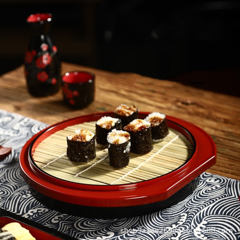 จานเสิร์ฟบะหมี่เย็นสไตล์ญี่ปุ่ - Sushi Mat Bamboo บทวิจารณ์และราคา