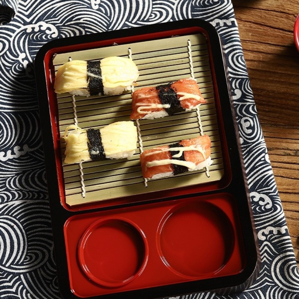 จานเสิร์ฟบะหมี่เย็นสไตล์ญี่ปุ่ - Sushi Mat Bamboo บทวิจารณ์และราคา