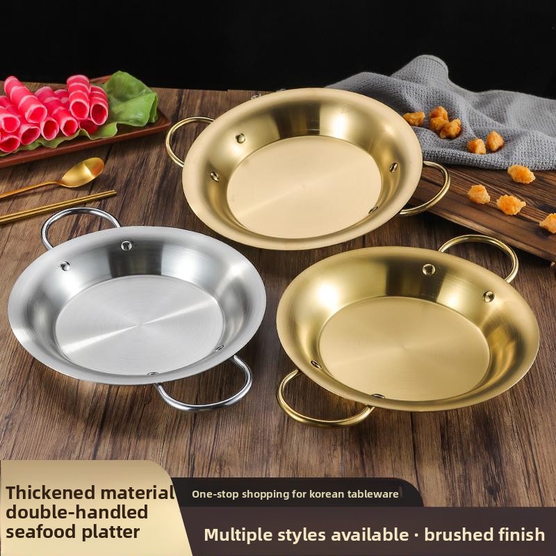 กระทะพาเอลลาสแตนเลสพร้อมหูจับส - Paella Pan Steel บทวิจารณ์และราคา