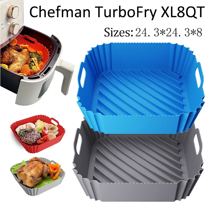 ขนาดใหญ่ Air Fryer ซิลิโคนตะกร - Crepe Pan Nonstick บทวิจารณ์และราคา