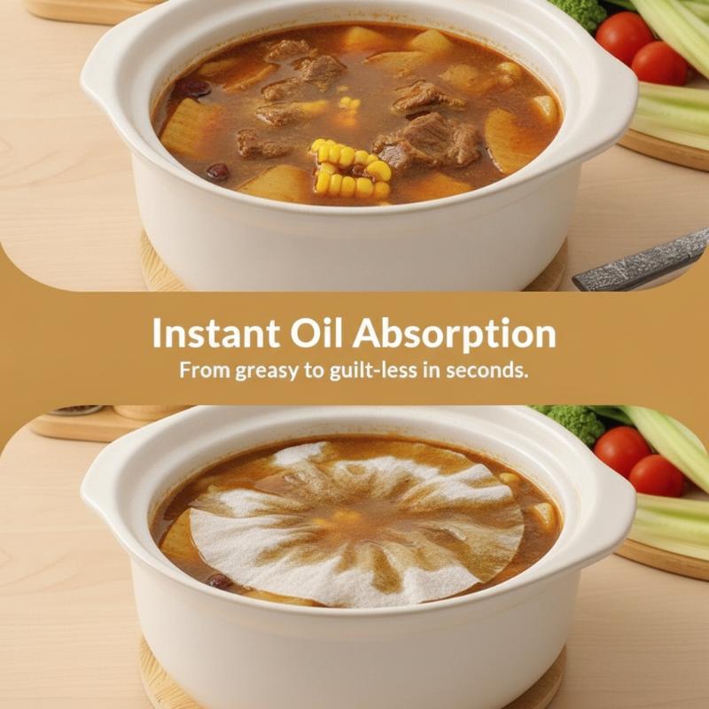 แผ่นกรองน้ำมันเกรดอาหาร กระดาษ - Home Cooking Oil Disposal บทวิจารณ์และราคา