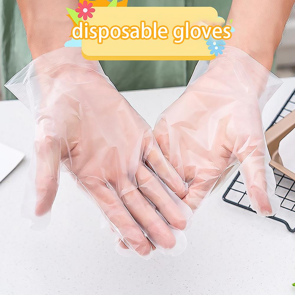 100 ชิ้น/เซ็ตถุงมือ TPE แบบใช้ - Home Cooking Oil Disposal บทวิจารณ์และราคา