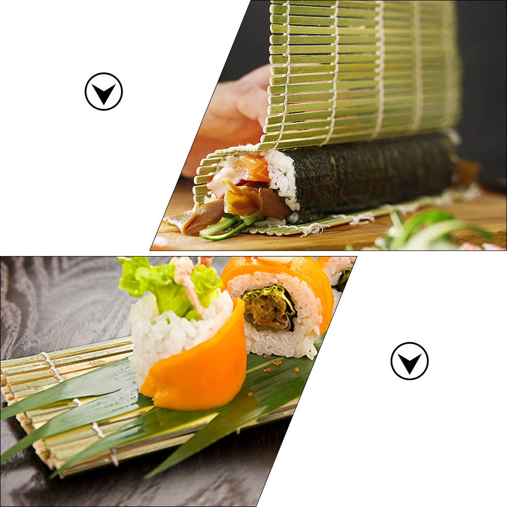 แผ่นไม้ไผ่สำหรับทำซูชิ 3 ชิ้น  - Sushi Mat Bamboo บทวิจารณ์และราคา