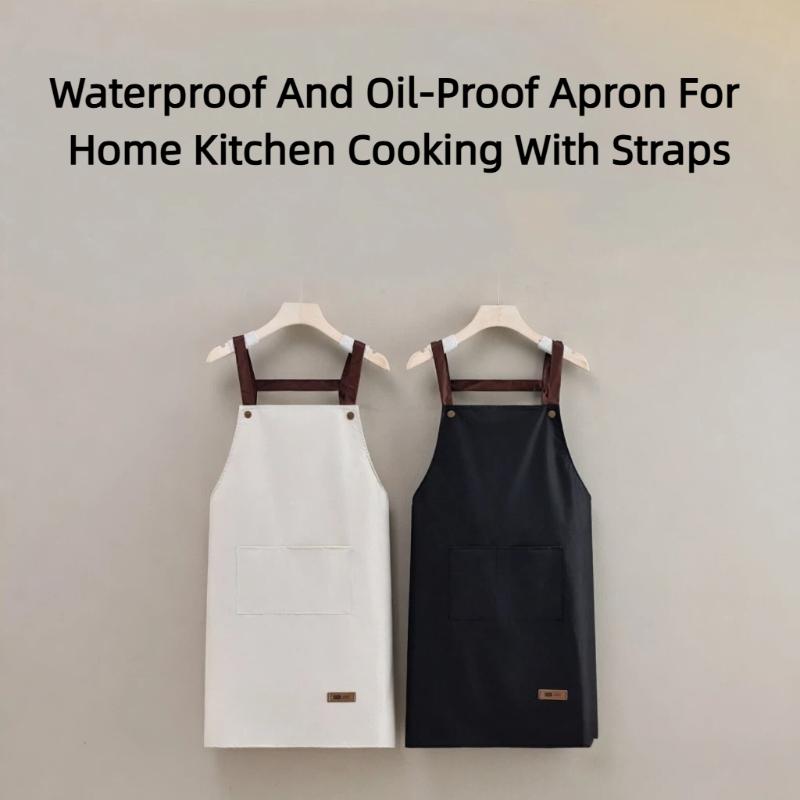 ผ้ากันเปื้อนกันน้ำและกันน้ำมัน - Home Cooking Work บทวิจารณ์และราคา