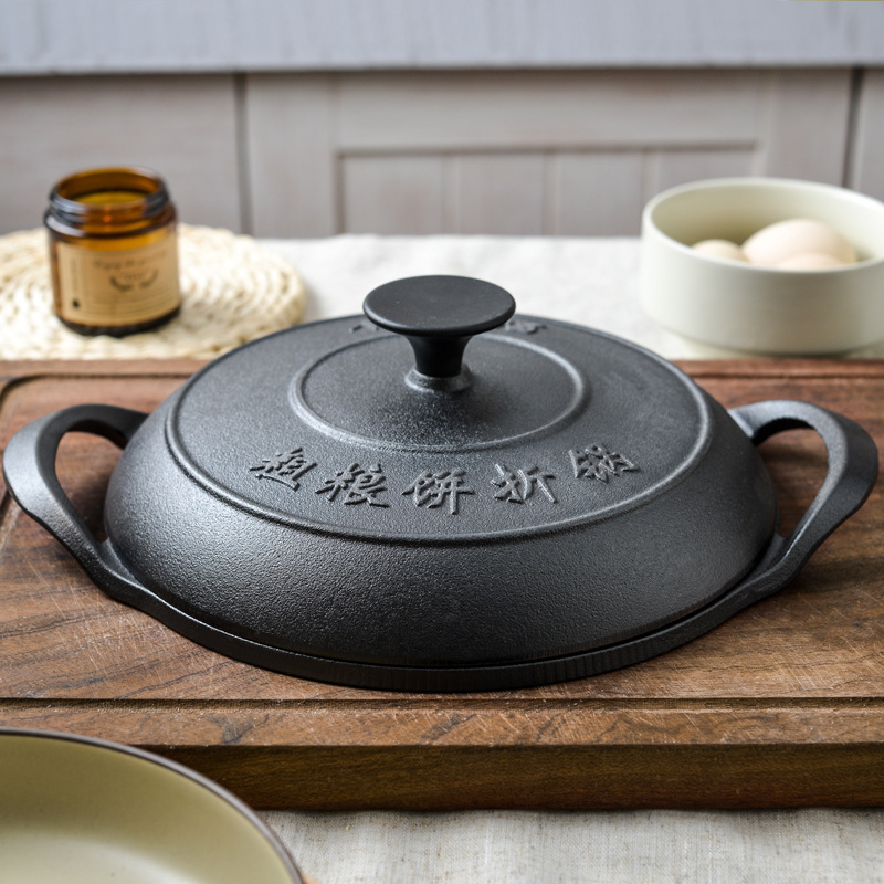 กระทะเหล็กหล่อแท้สำหรับงานหนัก - Crepe Pan Nonstick บทวิจารณ์และราคา