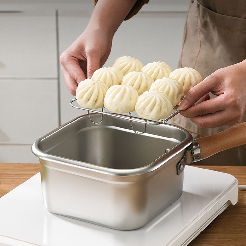 กระทะสแตนเลสแบบพกพา รูปทรงสี่เ - Paella Pan Steel บทวิจารณ์และราคา