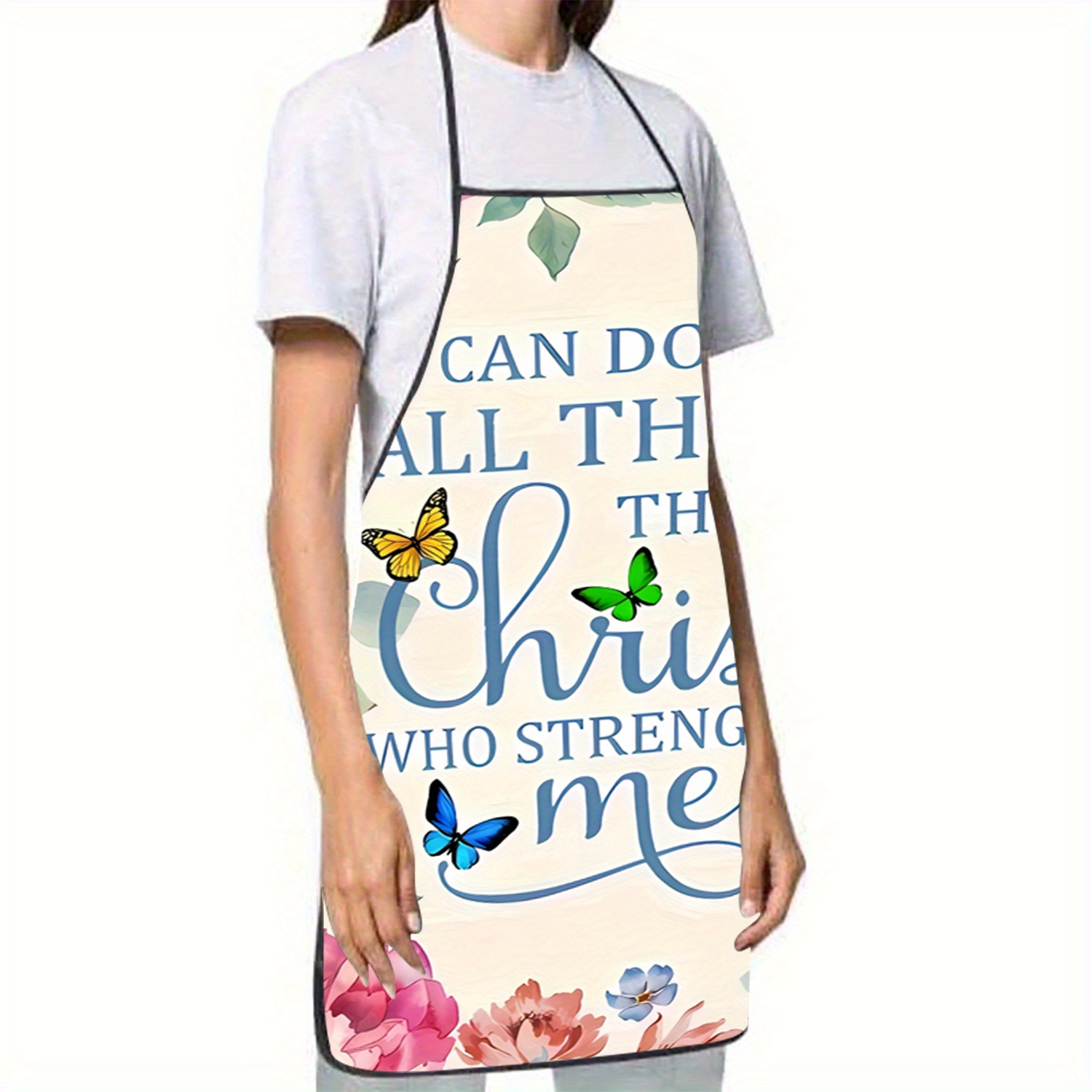 ผ้ากันเปื้อนโพลีเอสเตอร์พิมพ์ล - Home Cooking Quotes บทวิจารณ์และราคา