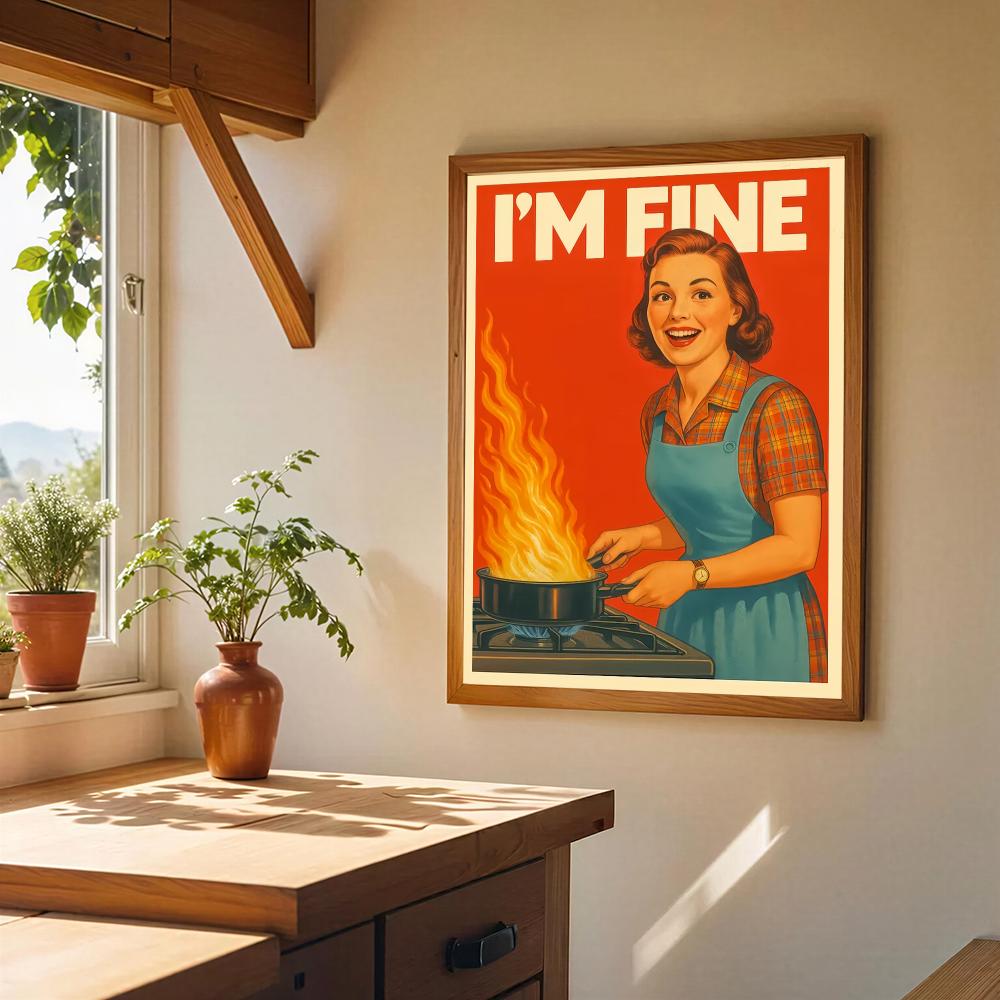 โปสเตอร์ตกแต่งผนังห้องครัวสไตล - Home Cooking Quotes บทวิจารณ์และราคา