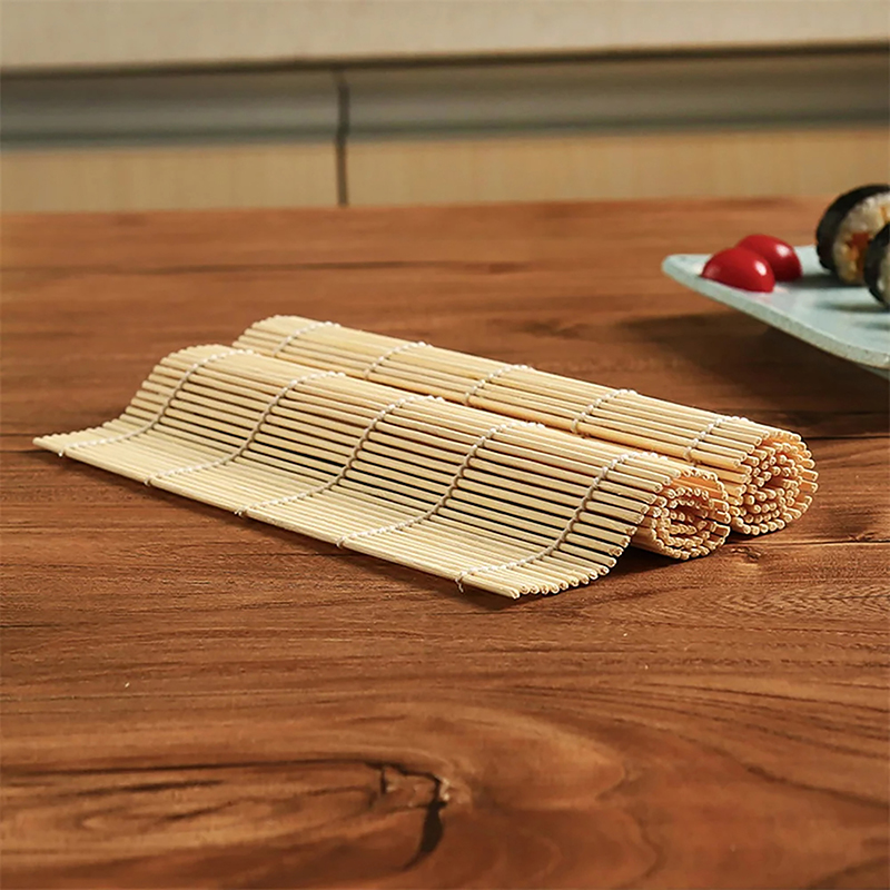 แผ่นไม้ไผ่ม้วนทำซูชิโอนิกิริอุ - Sushi Mat Bamboo บทวิจารณ์และราคา