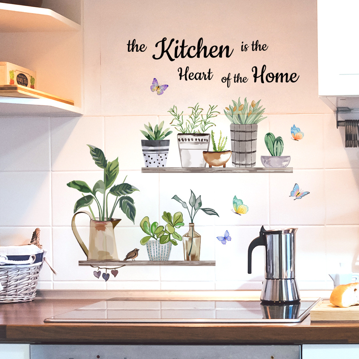 ห้องครัวพืชสีเขียวทําอาหารศิลป - Home Cooking Quotes บทวิจารณ์และราคา
