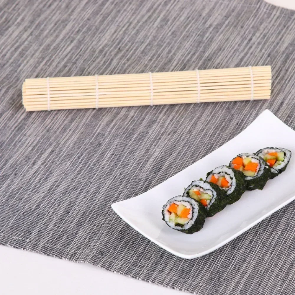 แผ่นไม้ไผ่ม้วนซูชิแบบโฮมเมด ขน - Sushi Mat Bamboo บทวิจารณ์และราคา