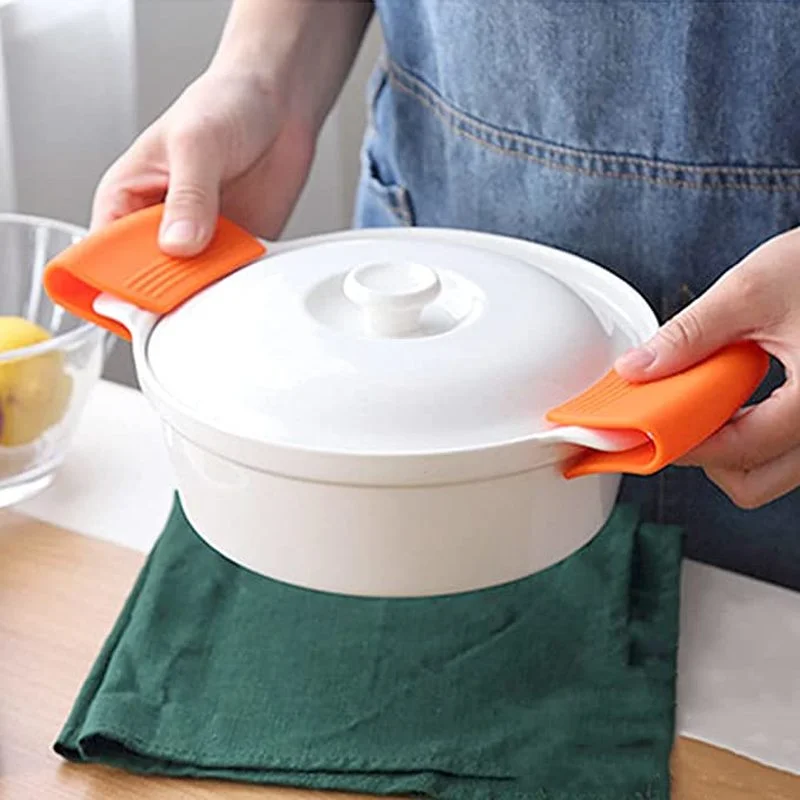 ถุงมือซิลิโคน2ชิ้นกันความร้อนไ - Crepe Pan Nonstick บทวิจารณ์และราคา