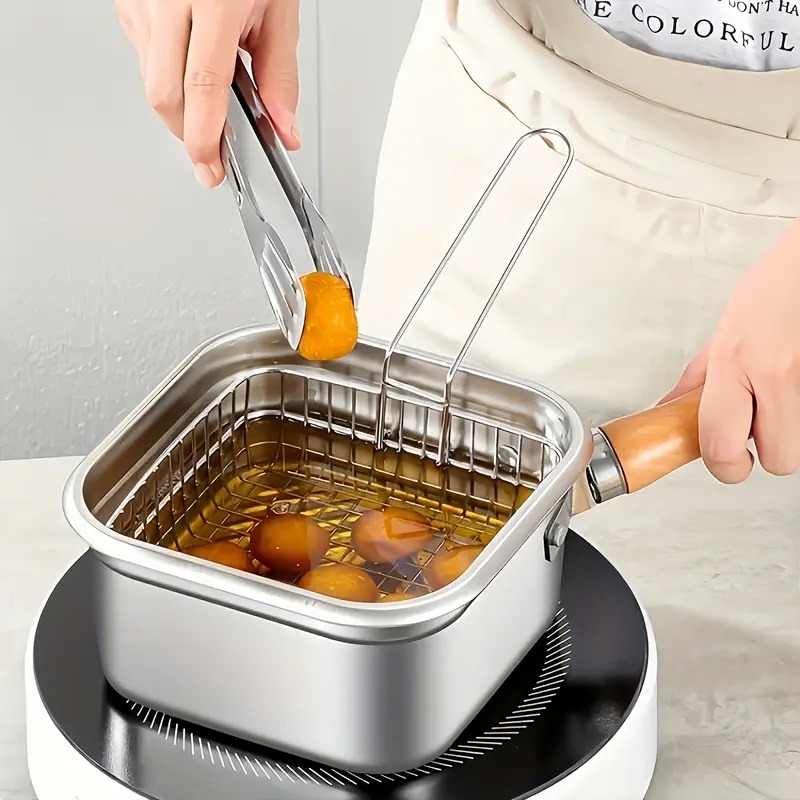 กระทะทอดทรงสี่เหลี่ยมสแตนเลสพร - Paella Pan Steel บทวิจารณ์และราคา