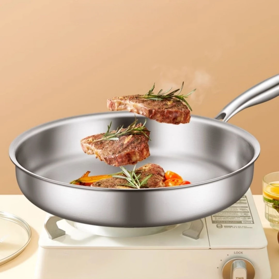 กระทะทอดสแตนเลส 304 แบบไม่ติดก - Crepe Pan Nonstick บทวิจารณ์และราคา