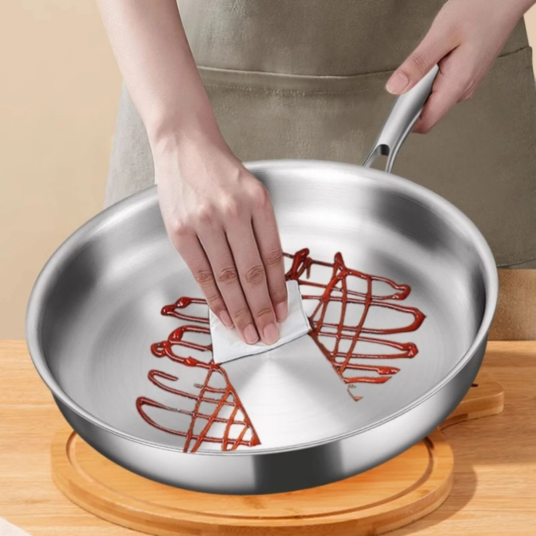 กระทะทอดสแตนเลส 304 แบบไม่ติดก - Crepe Pan Nonstick บทวิจารณ์และราคา