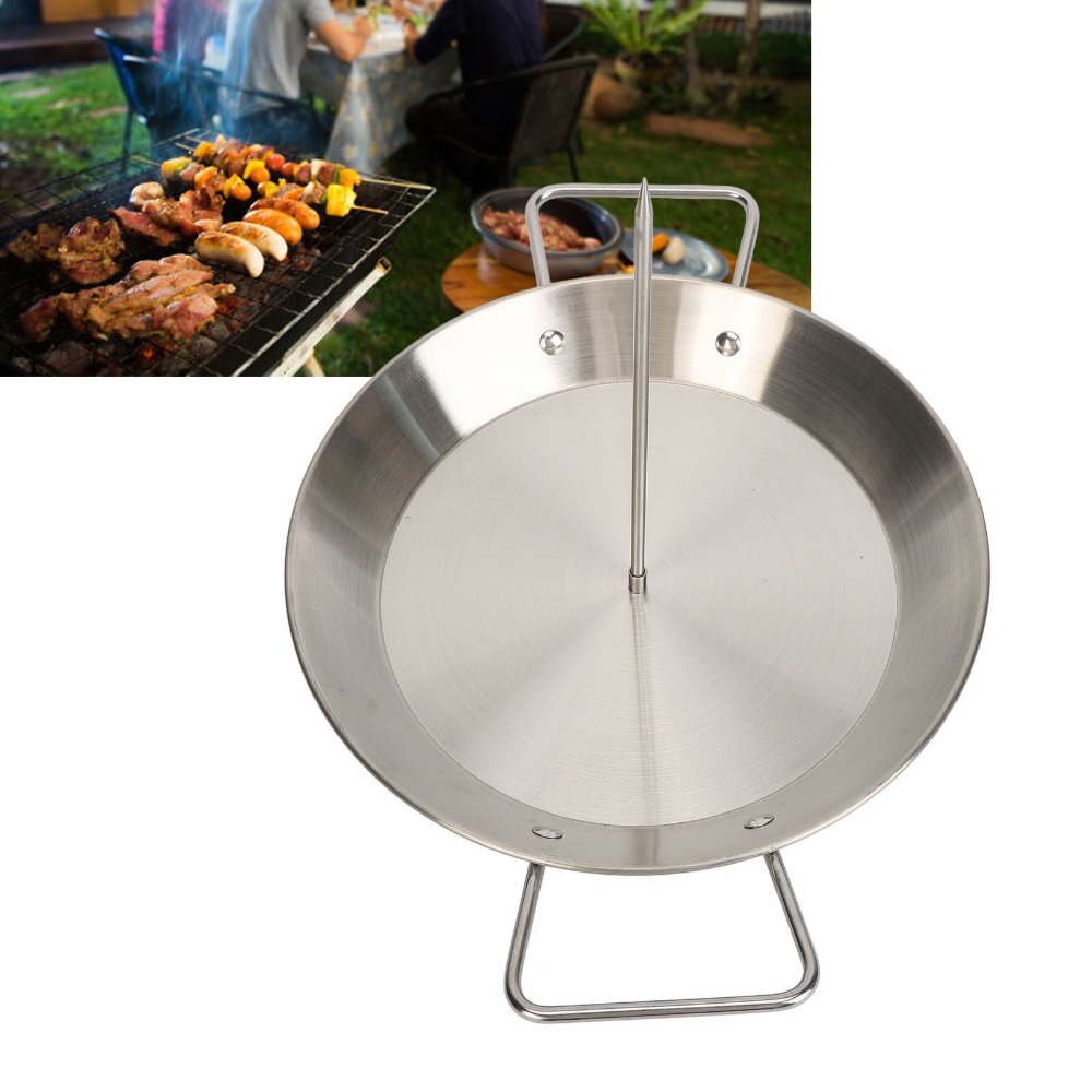 ชุดเหล็กเสียบย่างสเตนเลสสตีลทร - Paella Pan Steel บทวิจารณ์และราคา