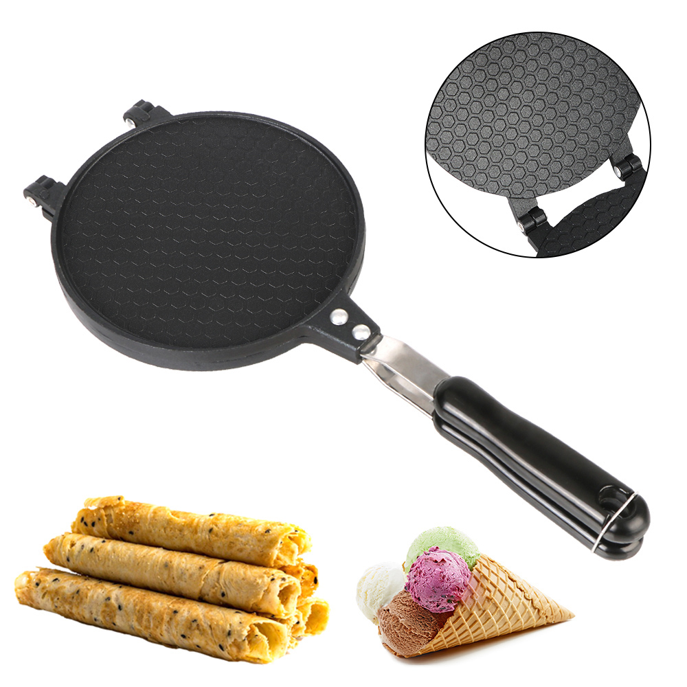 กระทะทำขนมไข่ม้วน วาฟเฟิลสำหรั - Crepe Pan Nonstick บทวิจารณ์และราคา