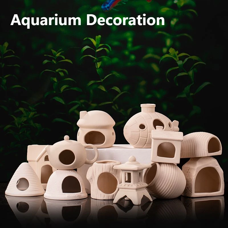 Clay Aquarium ตกแต่งเซรามิคถัง - Tagine Clay Pot บทวิจารณ์และราคา