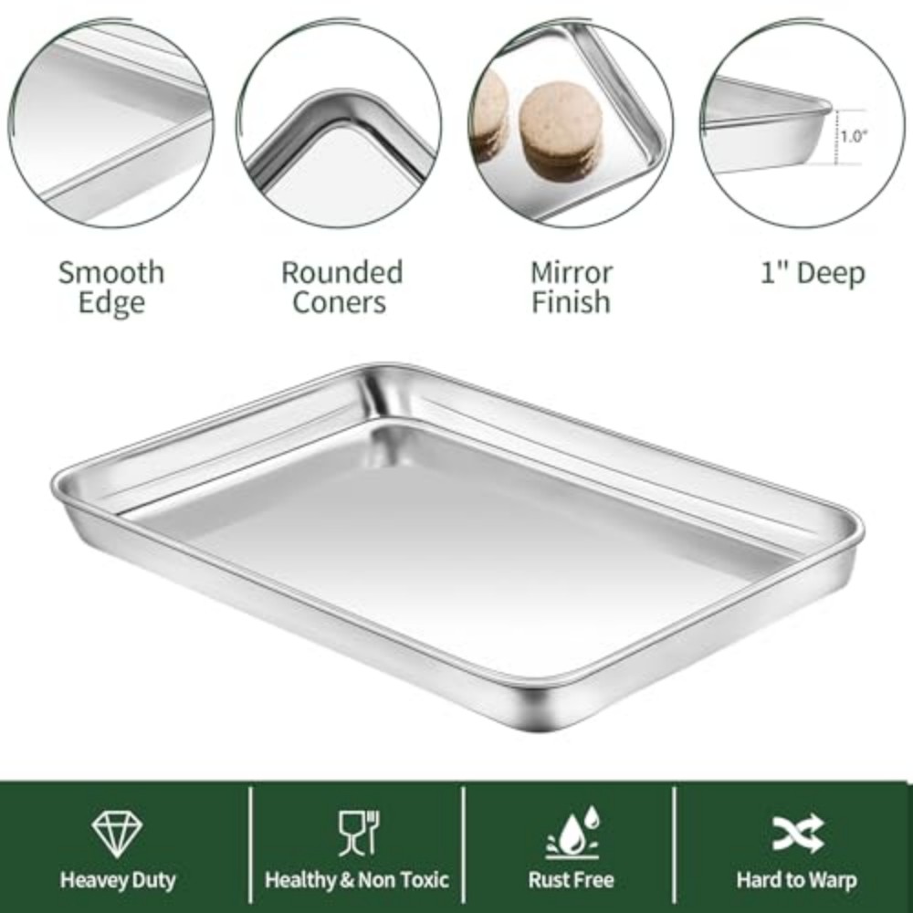 ชุดถาดอบสแตนเลส 2 ชิ้น พร้อมตะ - Paella Pan Steel บทวิจารณ์และราคา