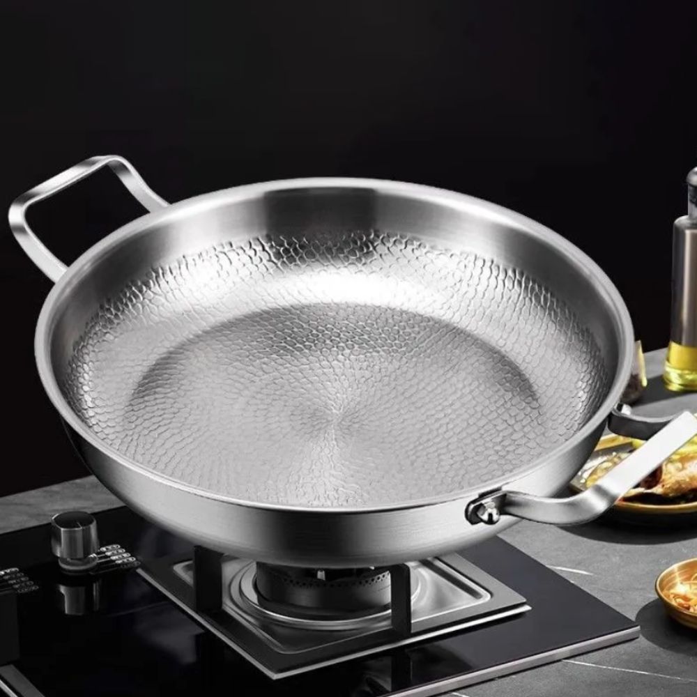 กระทะทอดสองหู ทำจากไทเทเนียมอั - Crepe Pan Nonstick บทวิจารณ์และราคา