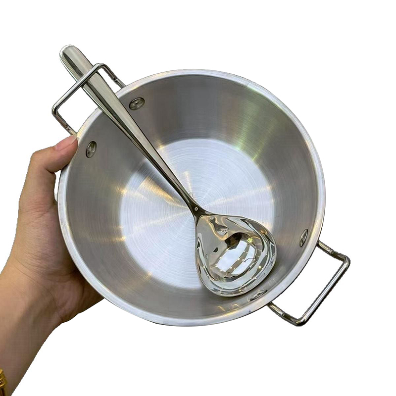 หม้อสแตนเลสพร้อมหูจับสำหรับทำอ - Paella Pan Steel บทวิจารณ์และราคา