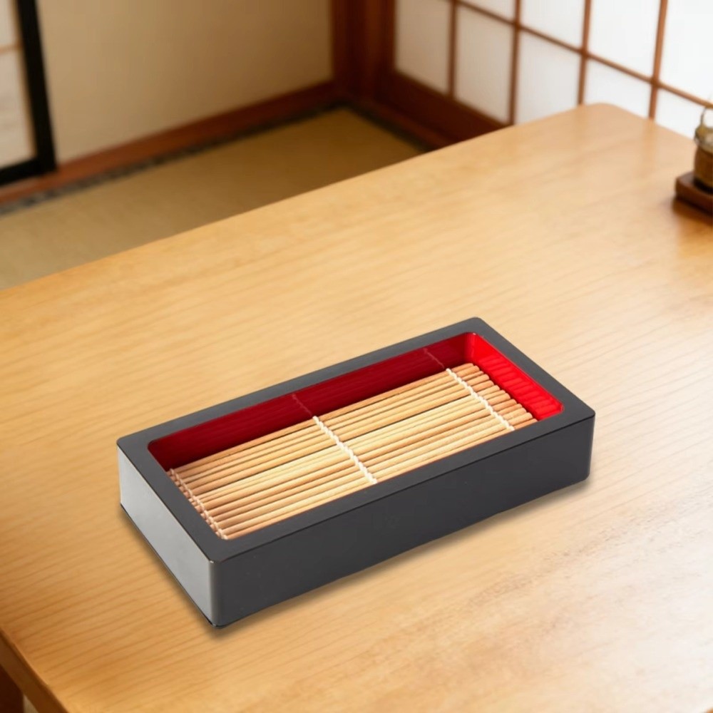 จานบะหมี่เย็นอเนกประสงค์พร้อมแ - Sushi Mat Bamboo บทวิจารณ์และราคา