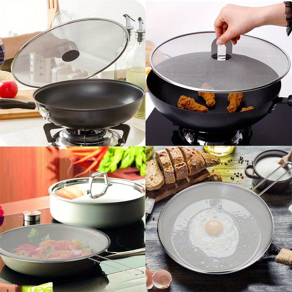 3 ชิ้น/แพ็ค Splatter สําหรับทํ - Paella Pan Steel บทวิจารณ์และราคา