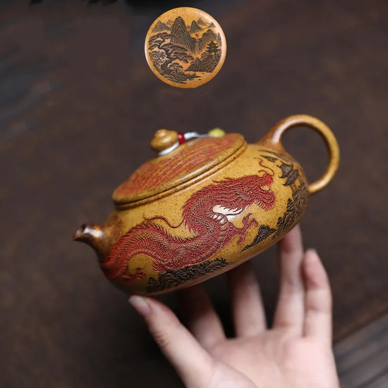 กาน้ำชาดินเผาสีม่วงอี้ซิง จีน  - Tagine Clay Pot บทวิจารณ์และราคา