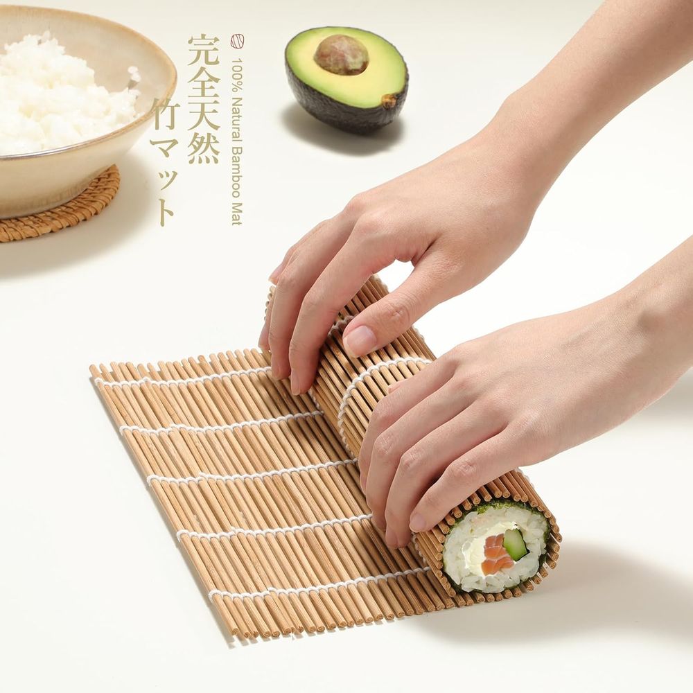 ชุดทำซูชิพรีเมียม พร้อมเสื่อไม - Sushi Mat Bamboo บทวิจารณ์และราคา