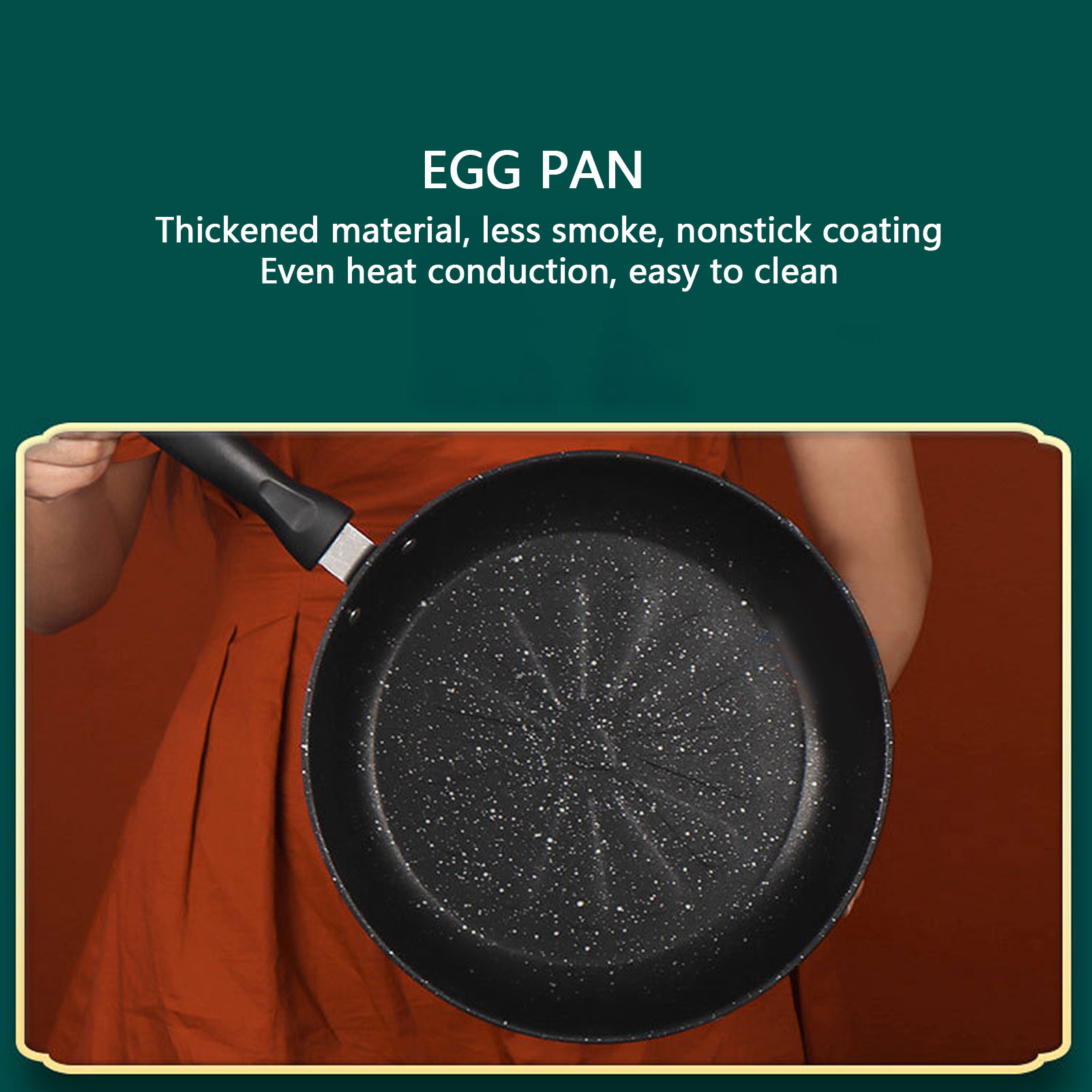 กระทะสแตนเลสสตีลไข่ PAN ERGONO - Crepe Pan Nonstick บทวิจารณ์และราคา