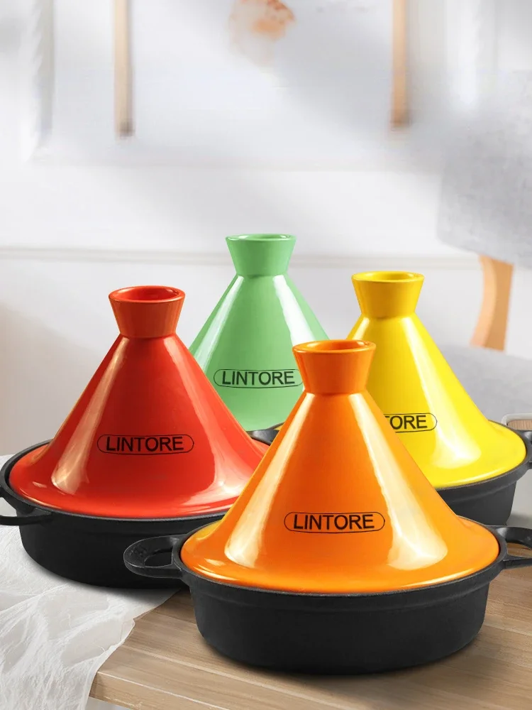หม้อเหล็กหล่อโมร็อกโกขนาด 26 ซ - Tagine Clay Pot บทวิจารณ์และราคา