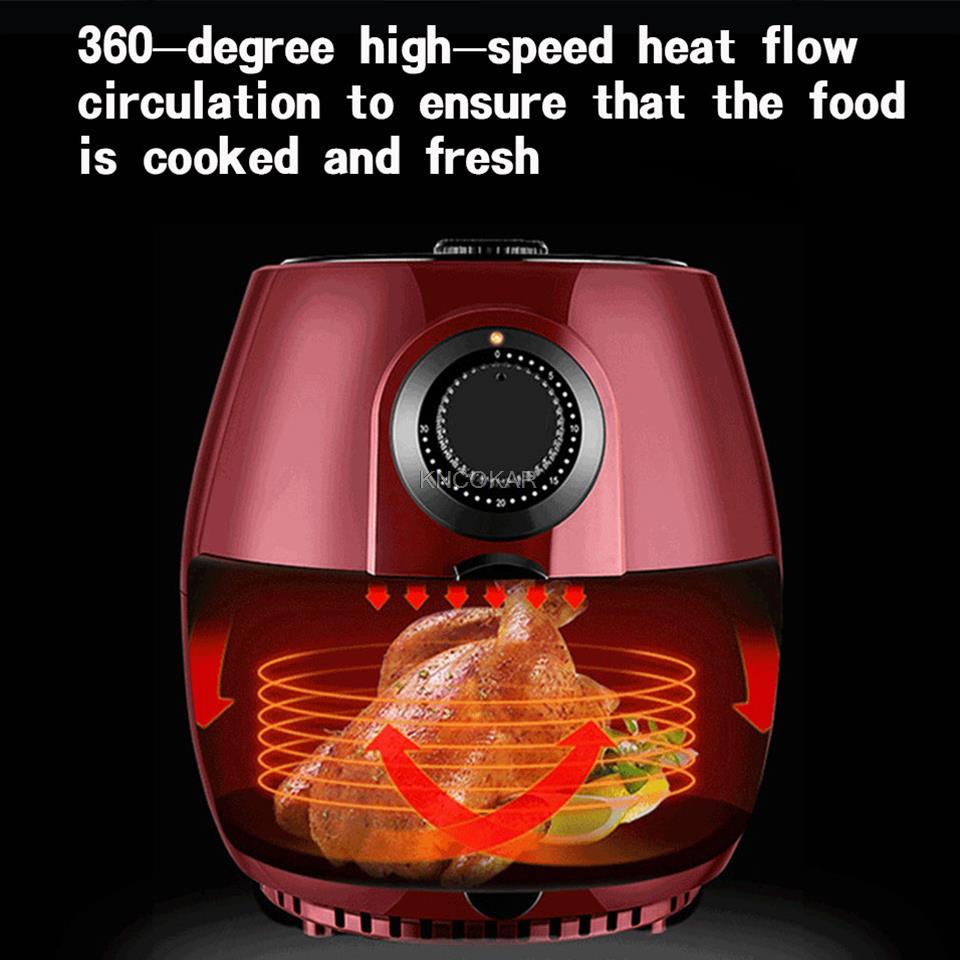 Smart Air Fryer ไม่มีน้ํามันทํ - Home Cooking Oil Disposal บทวิจารณ์และราคา