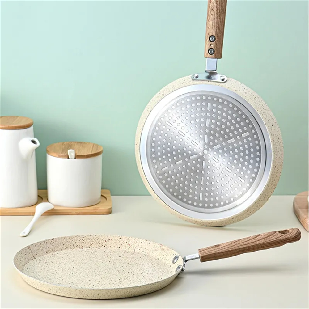 กระทะไม่ติดแพนเค้กเครปกระทะมิน - Crepe Pan Nonstick บทวิจารณ์และราคา
